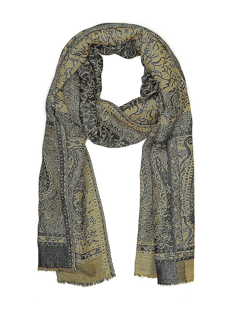 Pre-owned Unbranded Scarf In Brown