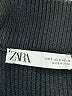 Zara Solid Black Casual Skirt Size S - photo 3