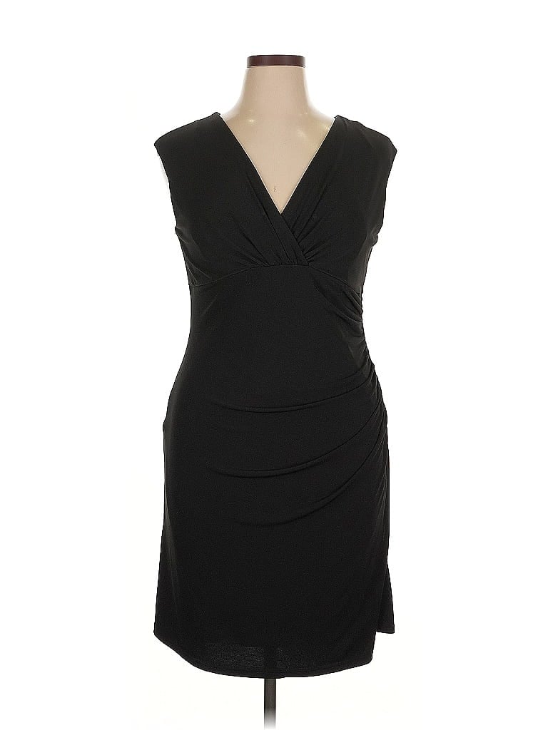 Pre-owned Dressbarn Cocktail Dress In Black