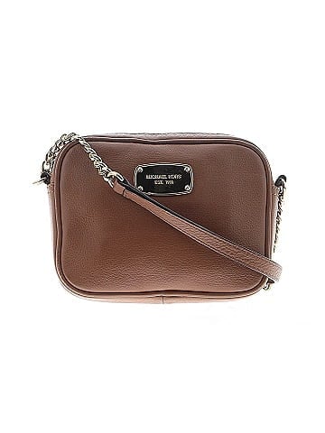 MICHAEL Michael Kors Leather Crossbody Bag (view 1)