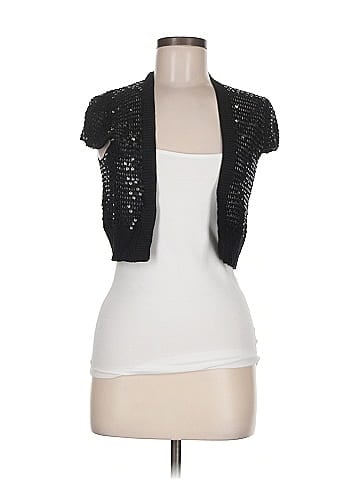BCBGMAXAZRIA Sleeveless Silk Top (view 1)