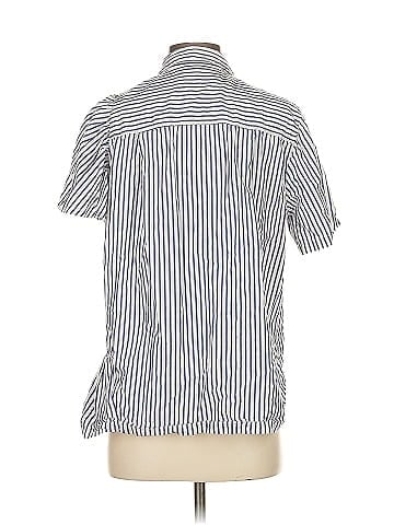 Clu Striped Ruffle Detail Shirt (view 2)