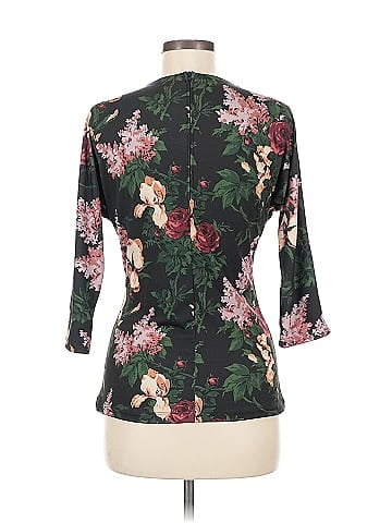 Laura Byrnes California 3/4 Sleeve Blouse (view 2)