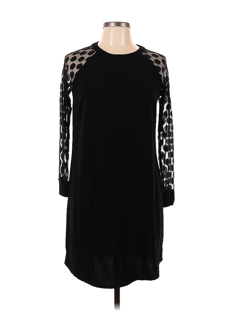 Pre-owned En Focus Studio Casual Dress In Black