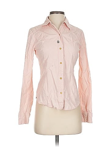 Volcom Long Sleeve Button-Down Shirt (view 1)