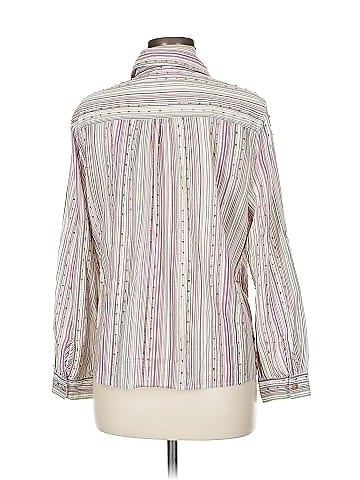 Alfred Dunner Long Sleeve Button-Down Shirt (view 2)