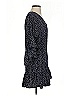 Dress Forum 100% Polyester Polka Dots Blue Casual Dress Size S - photo 4