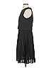 H&M 100% Polyester Solid Gray Cocktail Dress Size 4 - photo 5