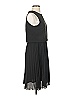H&M 100% Polyester Solid Gray Cocktail Dress Size 4 - photo 4