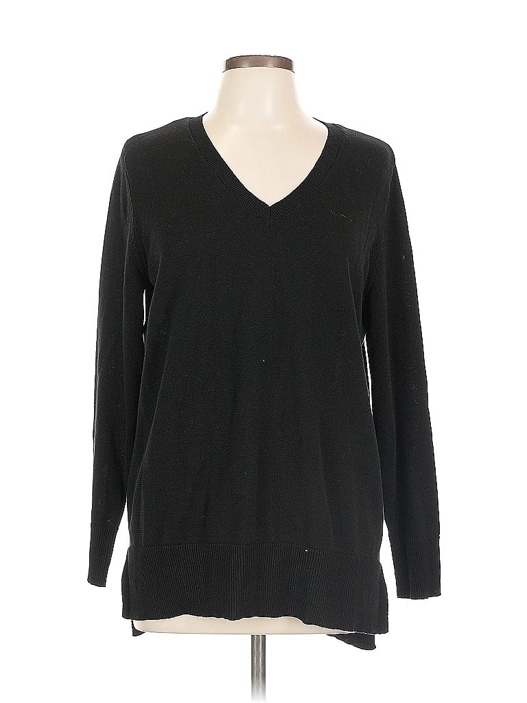 Pre-owned Maison Jules Pullover Sweater In Black