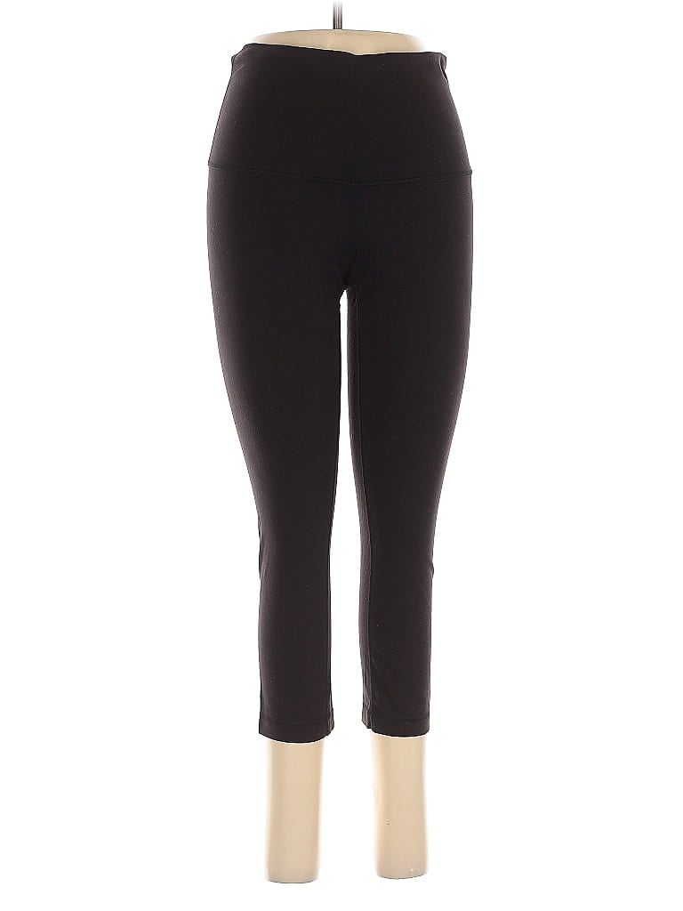 Pre-owned Lululemon Athletica Active Pants In Black