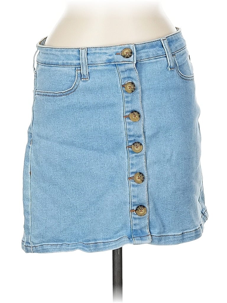 Pre-owned Arizona Jean Company Denim Skirt In Blue