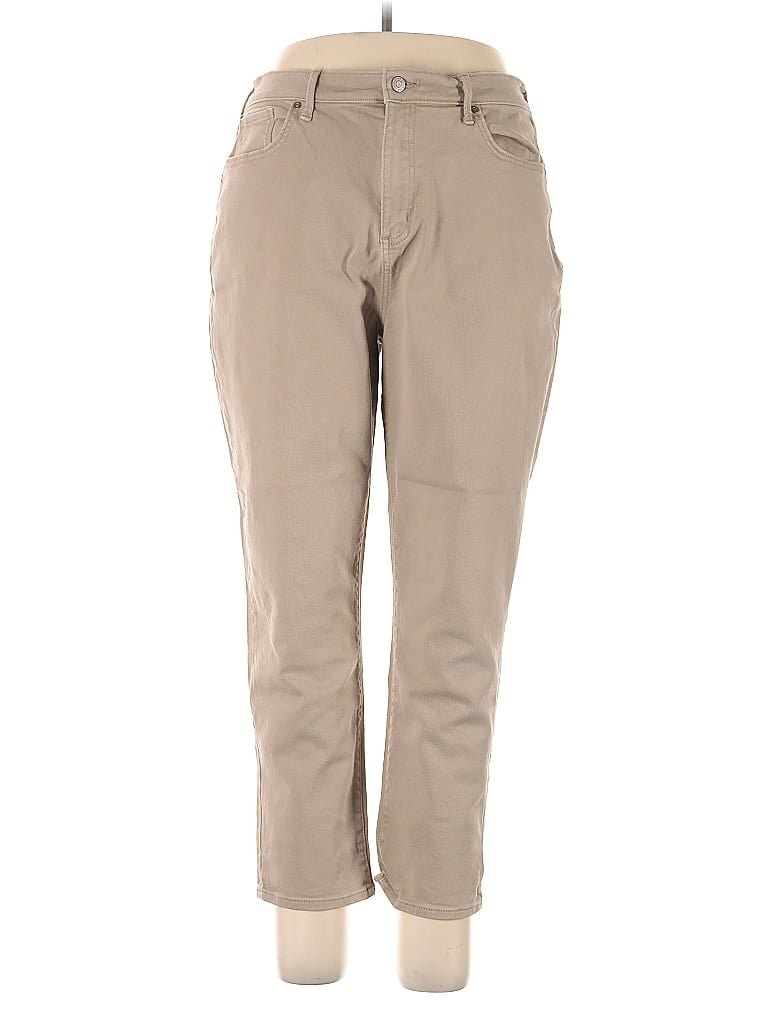 Pre-owned Sonoma Goods For Life Khaki Pant In Brown