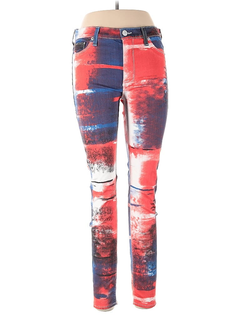 HUDSON Pre-owned Leggings In Red