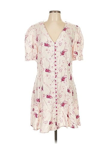 Chelsea And Walker Floral Button Front Mini Dress (view 1)