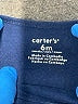 Carter's 100% Cotton Graphic Blue Short Sleeve Onesie 3-6 MO / 6 MO - photo 3