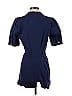 Hausen Solid Blue Romper Size S - photo 2