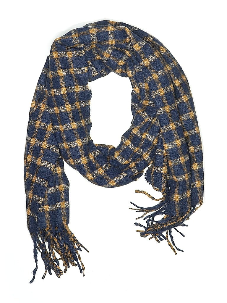 Pre-owned Unbranded Scarf In Blue