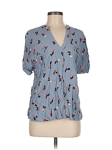 MELLODAY Short Sleeve Blouse (view 1)