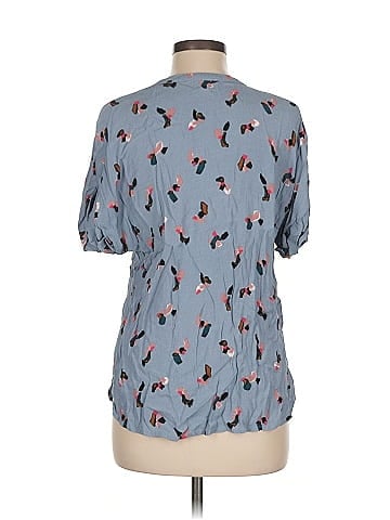 MELLODAY Short Sleeve Blouse (view 2)