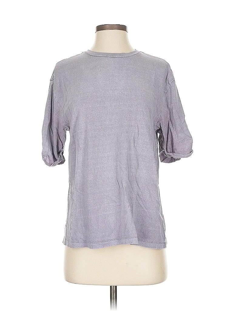 Pre-owned Wild Fable 3/4 Sleeve T-shirt In Gray