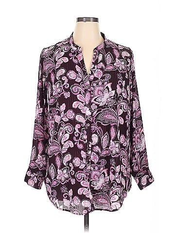 Belle By Kim Gravel Long Sleeve Blouse (view 1)