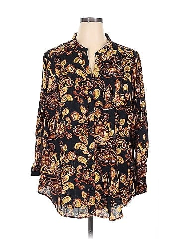 Belle By Kim Gravel 3/4 Sleeve Blouse (view 1)
