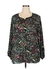 Cj Banks Long Sleeve Blouse