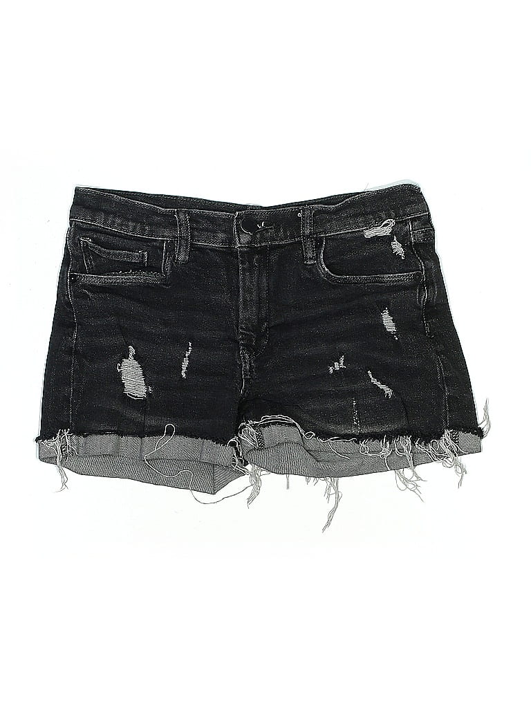 Pre-owned Blanknyc Blank Nyc Denim Shorts In Black