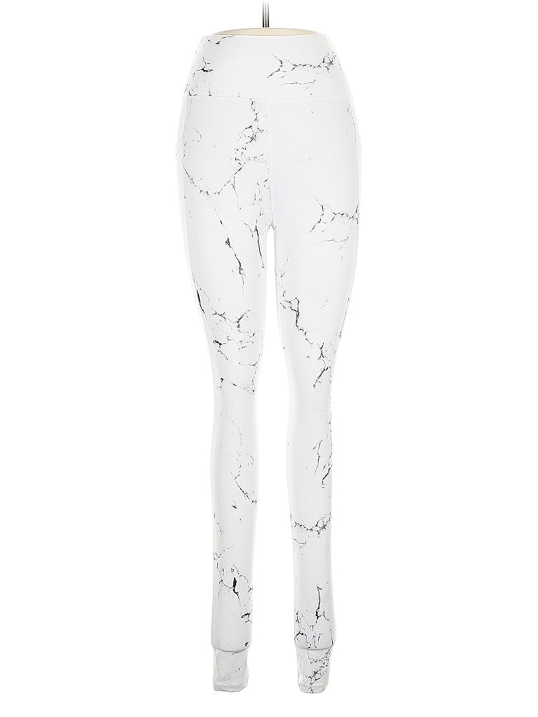 Pre-owned Assorted Brands Active Pants In White