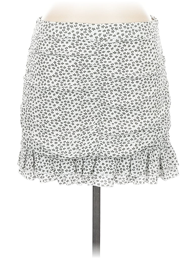 Pre-owned La Hearts Casual Skirt In Silver