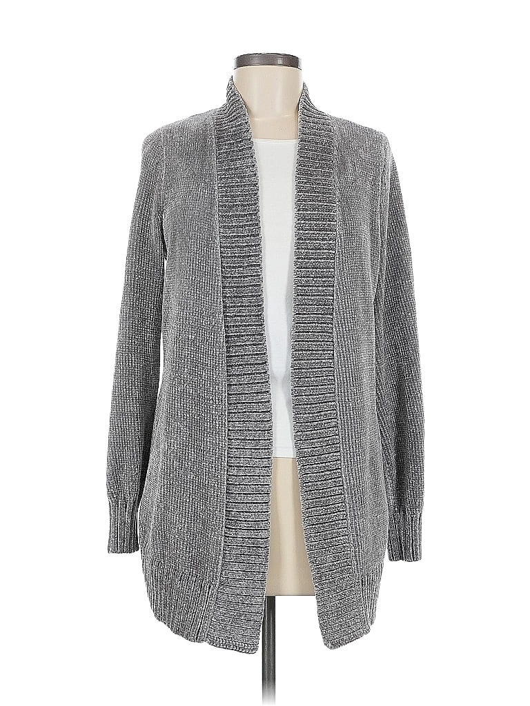 Pre-owned Ann Taylor Loft Coat In Gray
