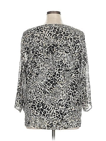 New Directions 3/4 Sleeve Blouse (view 2)