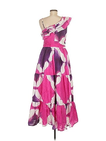 Busayo Collective Tie Dye One Shoulder Dress (view 2)