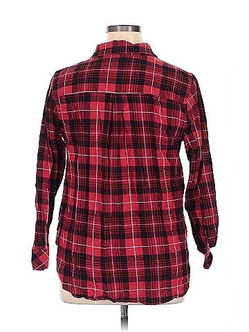 Isaac Mizrahi LIVE! Long Sleeve Button-Down Shirt (view 2)