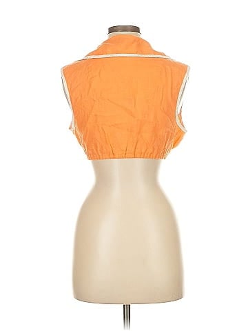 Matthew Bruch Tie Waist Crop Top (view 2)