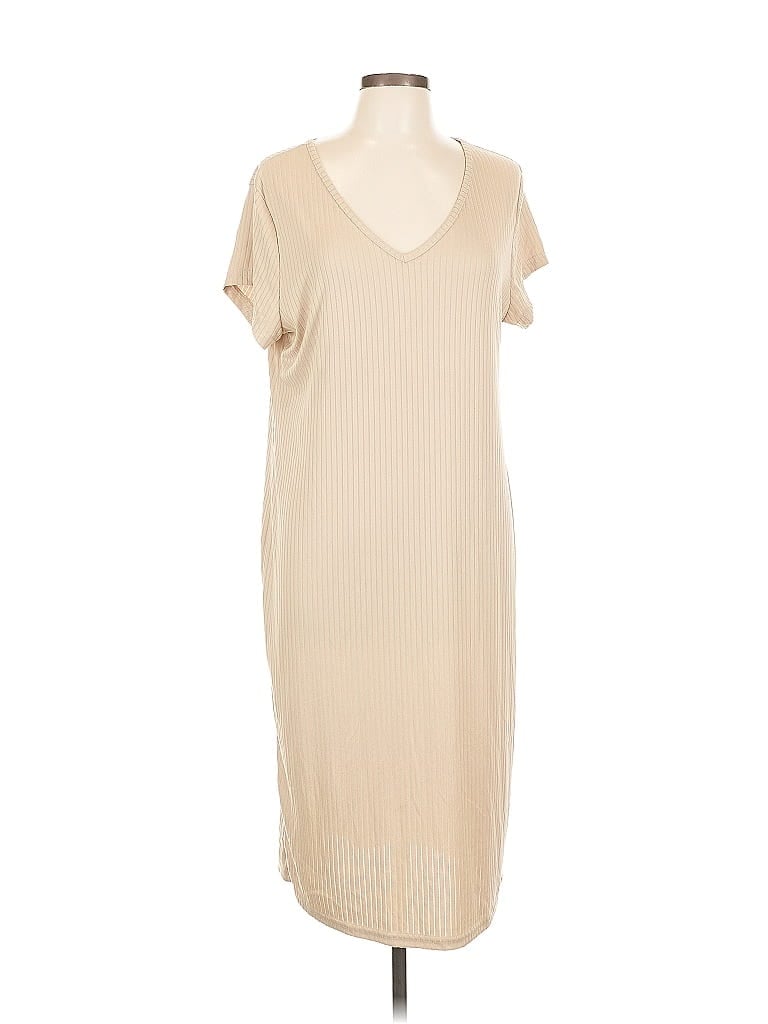 Pre-owned Just Be ... Casual Dress In Brown