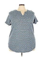 Woman Within Short Sleeve Blouse