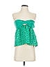Shein 100% Polyester Green Tube Top Size 4 - photo 1