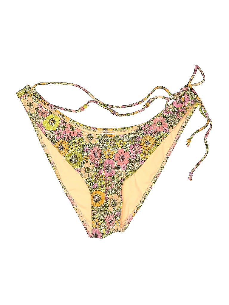 Pre-owned Wild Fable Swimsuit Bottoms In Yellow