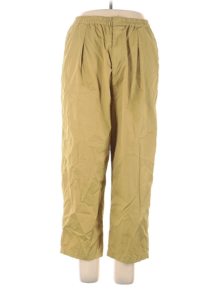 Pre-owned Uniqlo U Khaki Pant In Gold