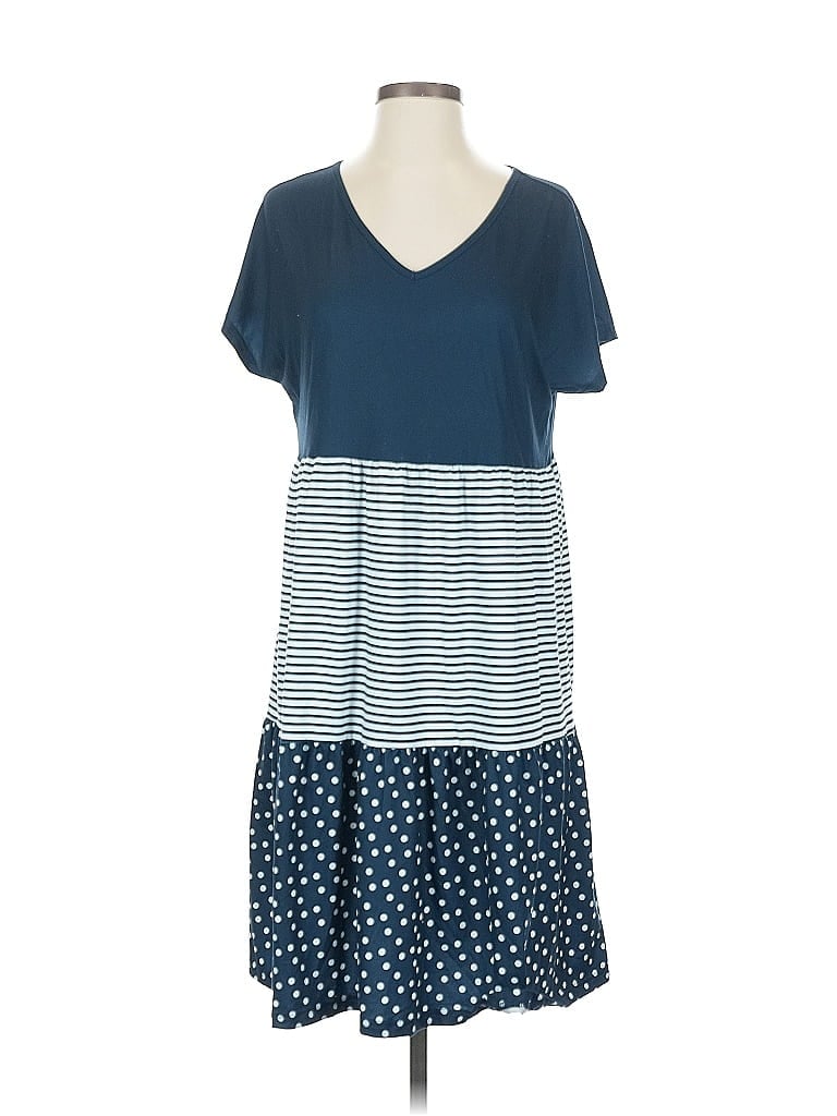 Pre-owned Emery Rose Casual Dress In Blue