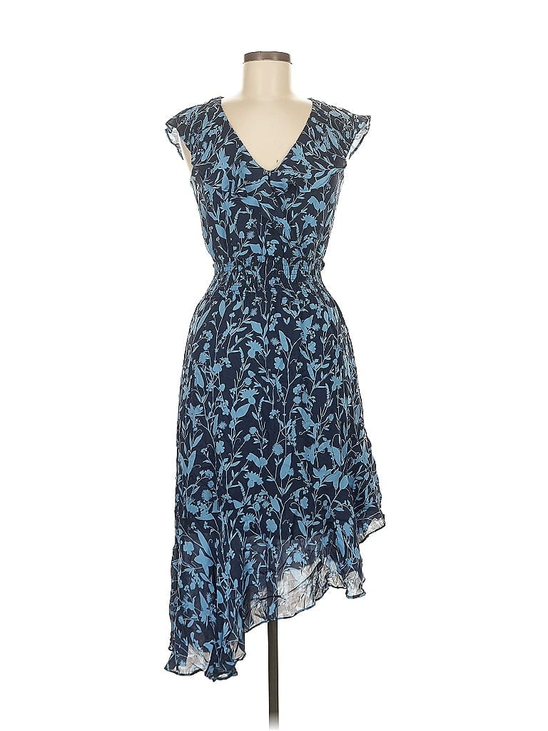 Pre-owned Parker Cocktail Dress In Blue