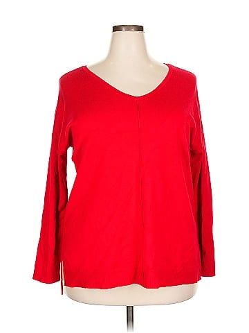 Lane Bryant 3/4 Sleeve T-Shirt (view 1)