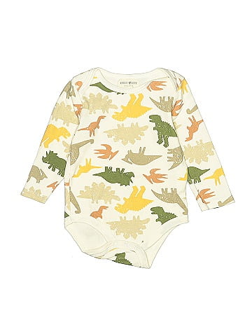 Rabbit Bear Long Sleeve Onesie (view 1)