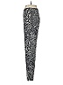 Ann Taylor 100% Silk Paisley Gray Black Silk Pants Size 8 - photo 5