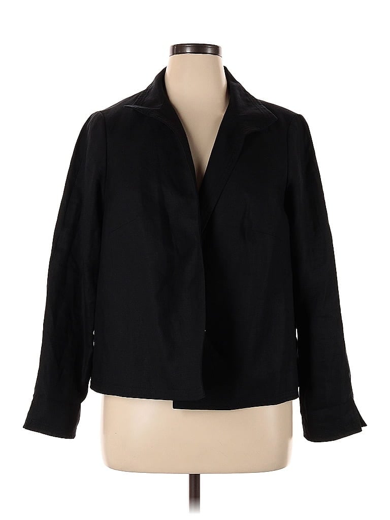Click to view more detailed imagery on our partner's website Pre-owned Talbots Blazer Jacket In Black