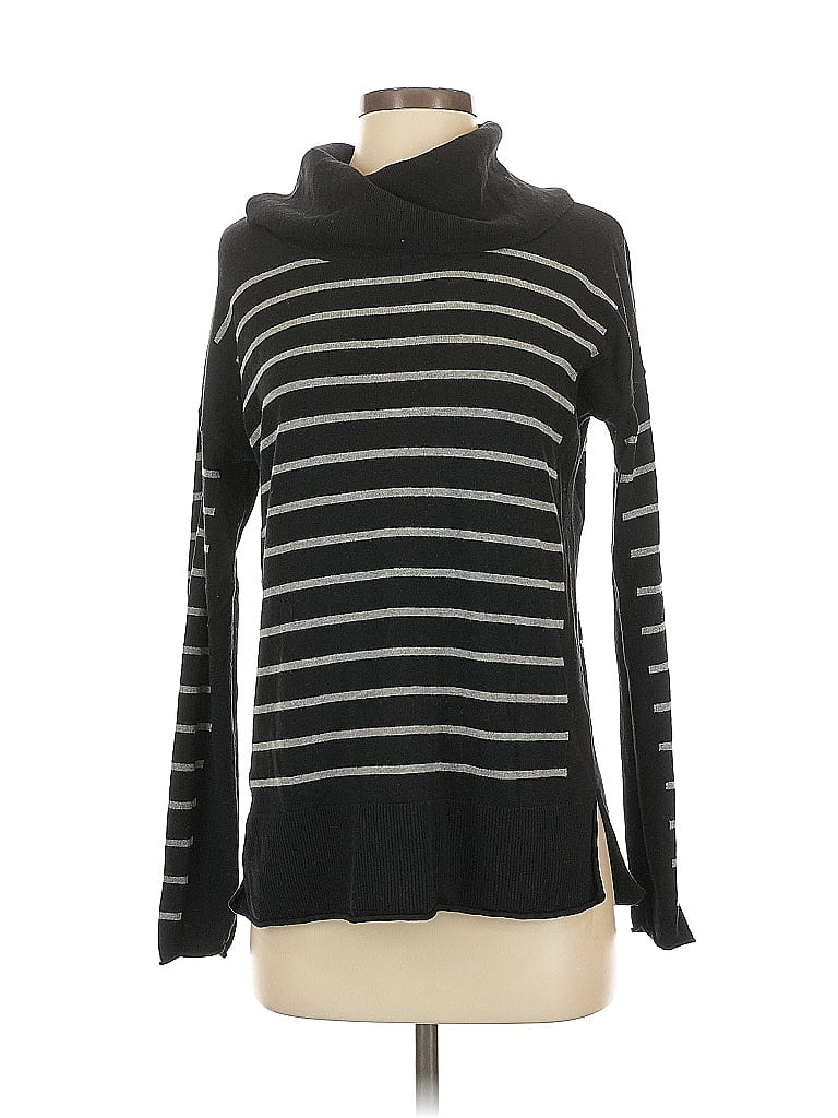 Pre-owned Market & Spruce Turtleneck Sweater In Black
