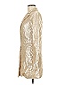 Sfizio 100% Polyester Metallic Gold Tan Sequin Blazer Dress Size EU (IT) 38 / US 2 - photo 5