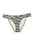 Cape Juby Stripes Green Blue Swimsuit Bottoms Size XS - photo 1